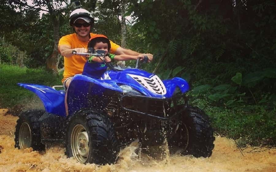 Ko Samui: X Quad Beginner Waterfall ATV Tour (1 Driver) - Riding a 350 to 450cc Yamaha quad