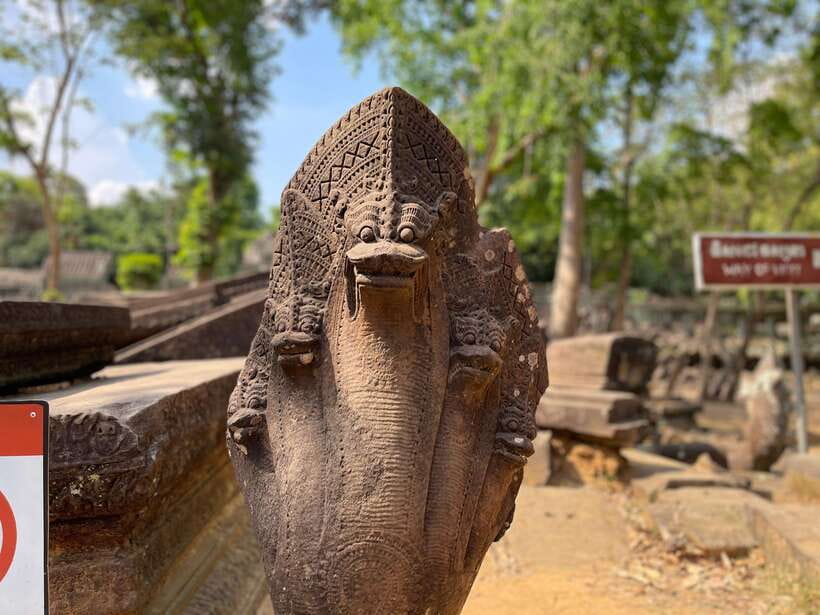 Koh Ker, Kulen Waterfall and Beng Mealea from Siem Reap - Swimming and resting at Kulen Waterfall