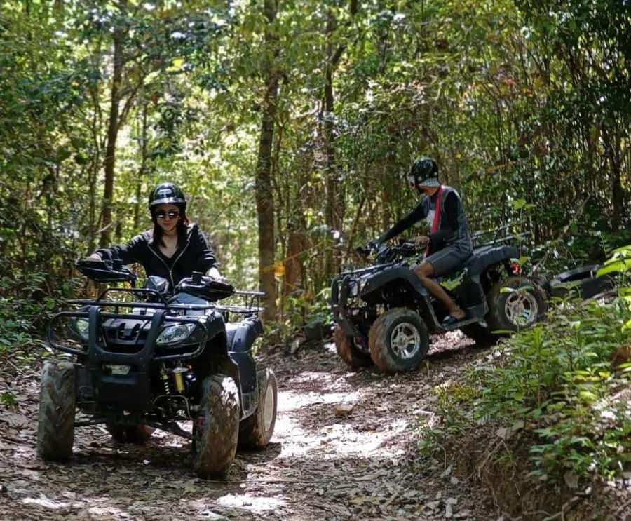 Koh Samui: Jungle, Mountains and Waterfalls ATV Tour - Starting at the Lamai base camp
