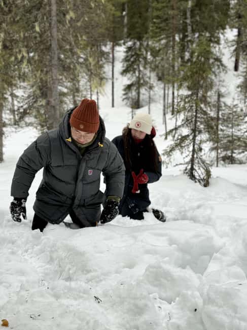 Korouoma Canyon Frozen Waterfalls Hike & Private Teepee BBQ - The frozen waterfalls and the best photo moments