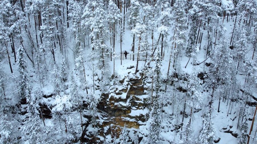 Korouoma: Frozen Waterfall Hiking Tour - Key points at a glance
