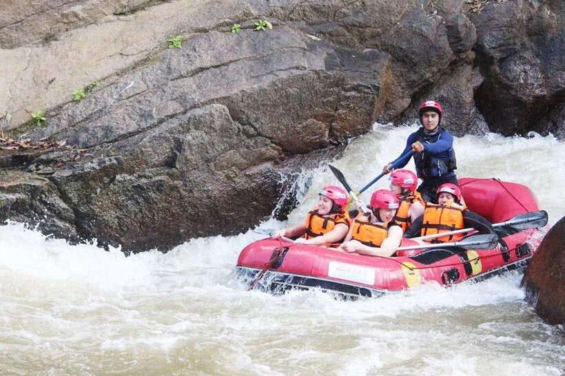 Krabi: 5km Rafting and Waterfall Tour - Timing, group size, and the risk of a long day