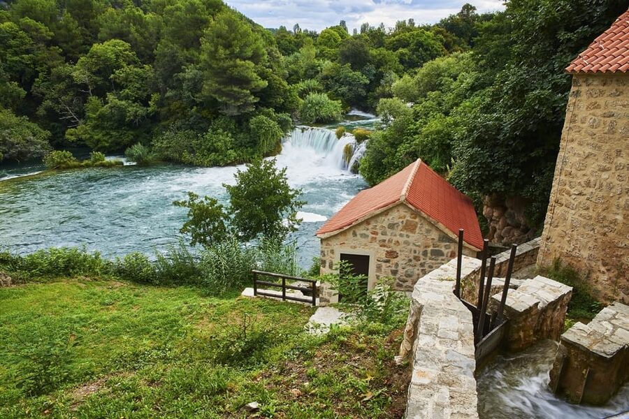 Krka Waterfalls Excursion from Makarska Riviera - Stella Croatica near Klis