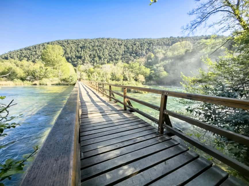 Krka waterfalls tour with lunch from Split - Two hours at Krka National Park
