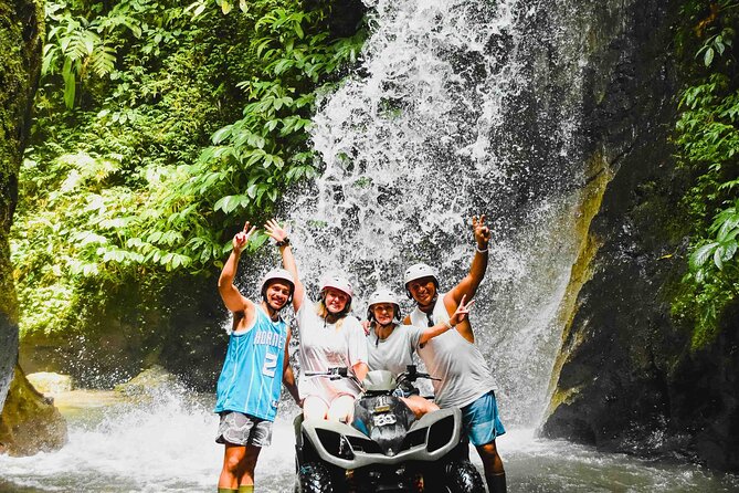 KUBER ATV UBUD - Tunnel Waterfall Rice field Jungle w Private Car - Welcome drink, equipment, and the first practice ride