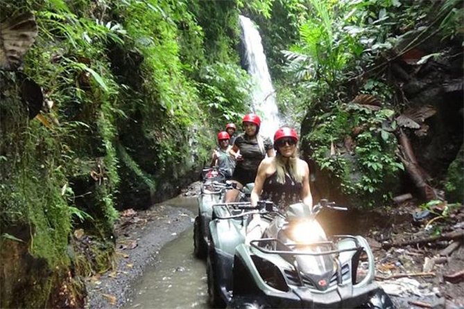 KUBER ATV UBUD - Tunnel Waterfall Rice field Jungle w Private Car - Shower, lunch, and the useful finish