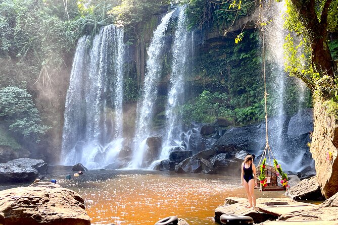 Kulen Waterfall Day Tour with Snacks Small-Group - The River of 1000 Lingas and its carved riverbed