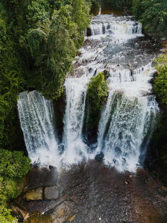 Kulen Waterfall: Rise and Shine with Cliff, Village w/ Guide - Leaving Siem Reap in a private van