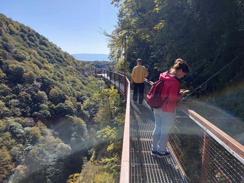 Kutaisi: Okatse-Martvili Canyons,Prometheus Cave, Waterfalls - Timing, language, and comfort