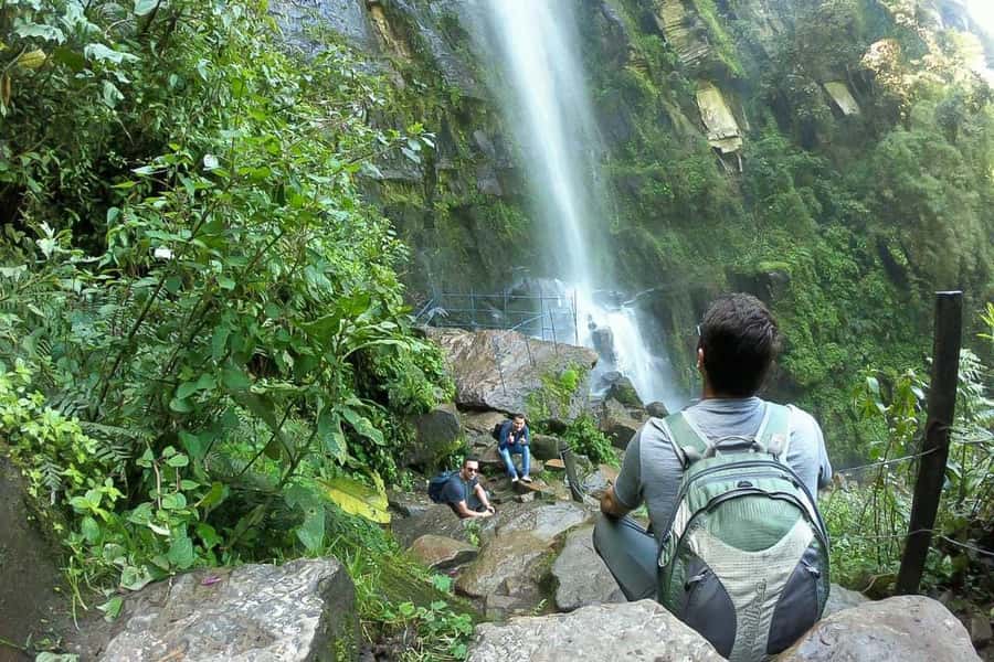 La Chorrera and Chiflon Waterfalls Private Hike Tour - El Chiflón: the first waterfall and a useful warm-up