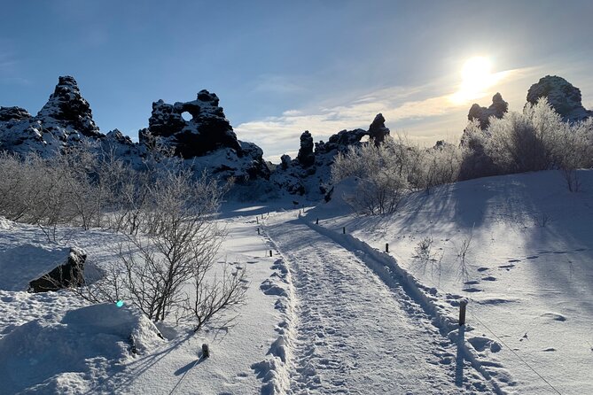Lake Myvatn and Godafoss Waterfall Day Tour from Akureyri - Time, transport, and physical demands