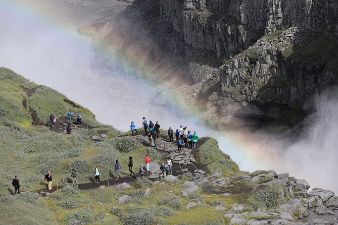 Lake Myvatn, Dettifoss and Goddafoss Waterfalls Day Tour from Akureyri - Hverir: steam, mud, and the smell of sulfur