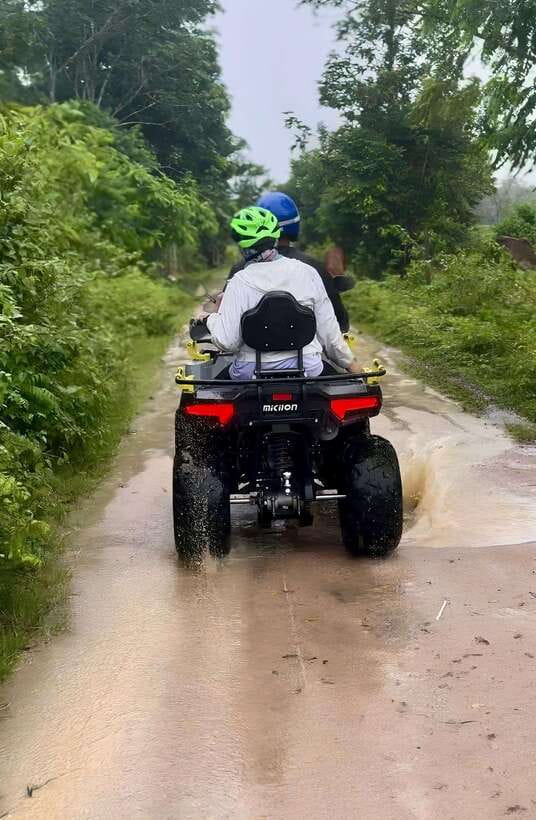 Langkawi ATV Mountain, Jungle and Waterfall - Mat Kasa Waterfall: a pleasant finish, not a giant spectacle