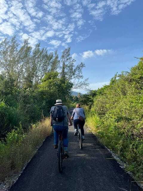 Langkawi: Countryside Bike Tour, Waterfall Swim & Dessert - Local sweets, coffee, and tea by the water