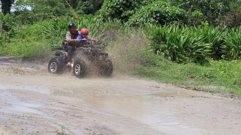 Langkawi Jungle and Waterfall Adventure - Village roads and farms show another side of Langkawi