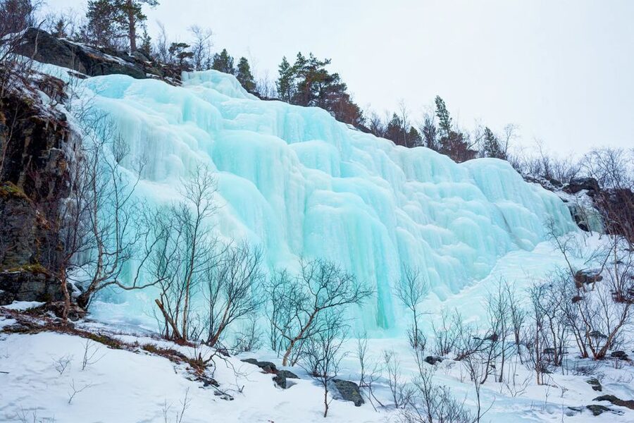 Lapland: The Frozen Waterfalls of Korouoma Tour - Seeing all 14 frozen waterfalls