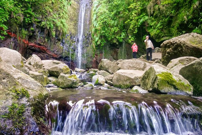 Levada & Waterfalls Hike 25 Fountains, Rabaçal, Risco more Challenging Walk - Lagoa do Vento and its waterfall pool