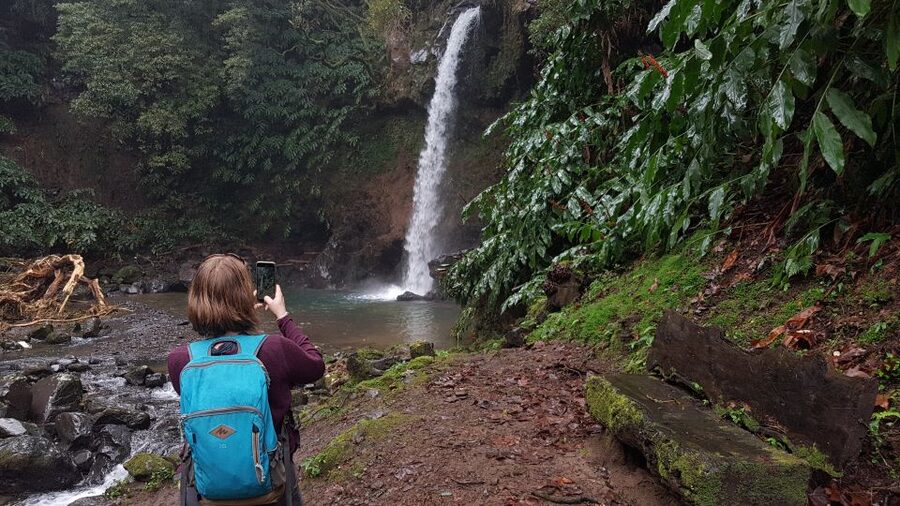 Lomba de São Pedro: Waterfall Hiking Tour with Tea Tasting - Key points at a glance