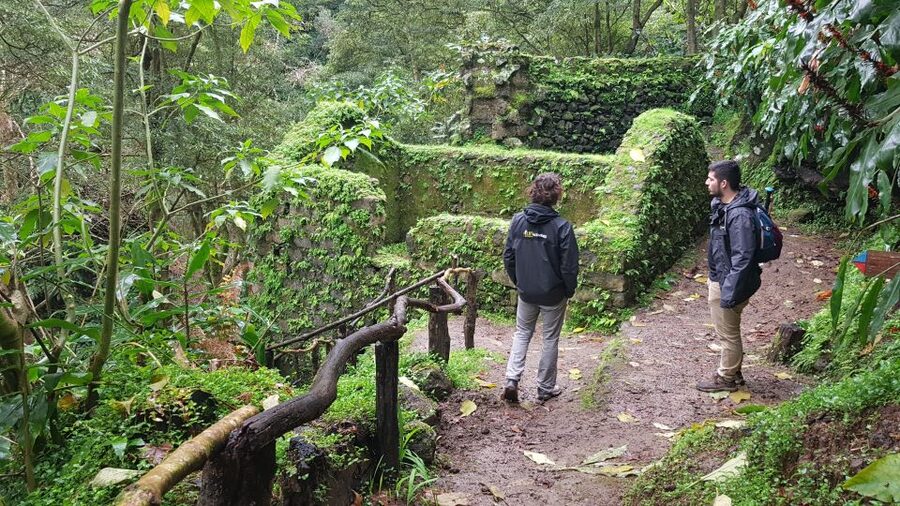 Lomba de São Pedro: Waterfall Hiking Tour with Tea Tasting - Santa Iria Lookout closes the route