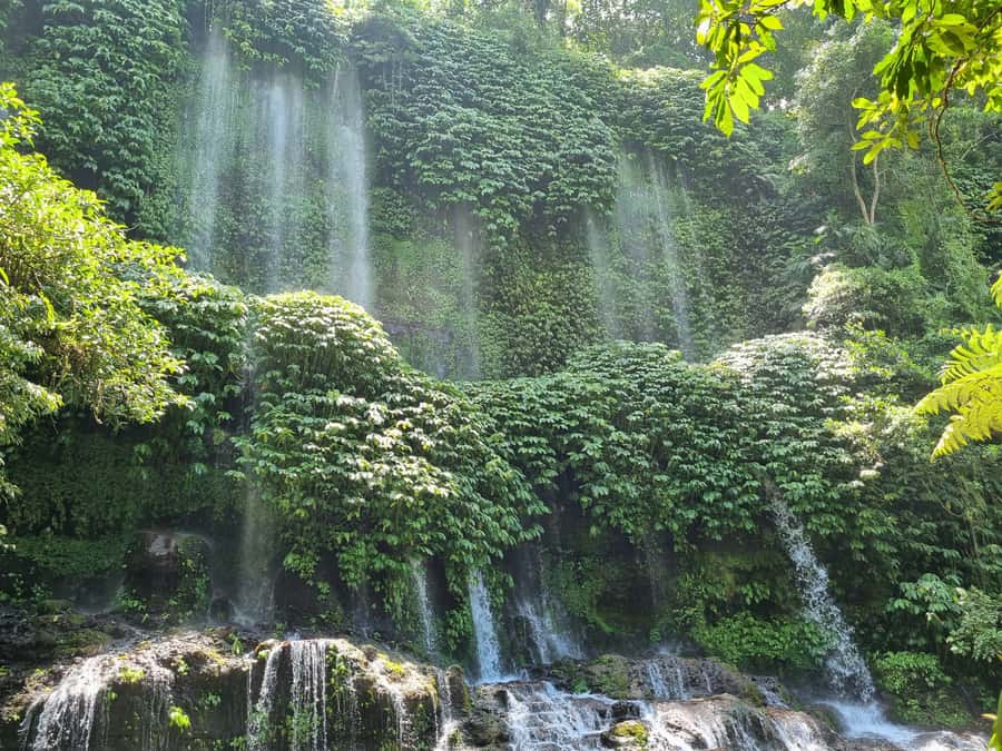Lombok: Waterfall and Traditional Village Private Tour - Selong Belanak Beach: a proper swim and rest