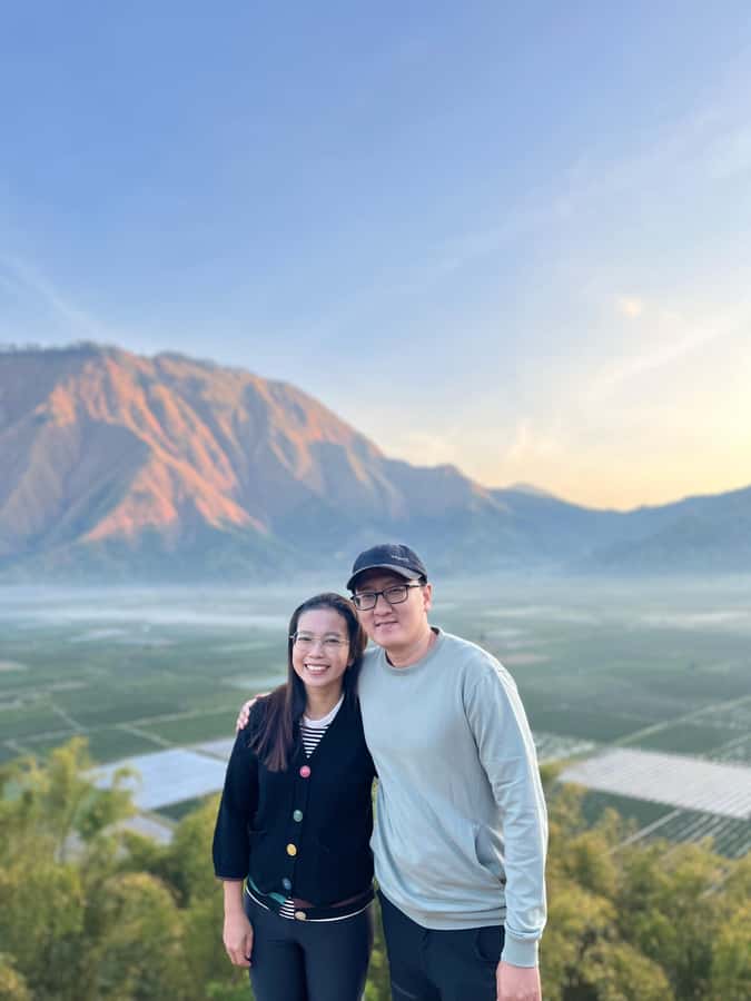 Lombok Waterfalls & Mountain Views Full-Day Tour - Selong Hill frames the Sembalun Valley