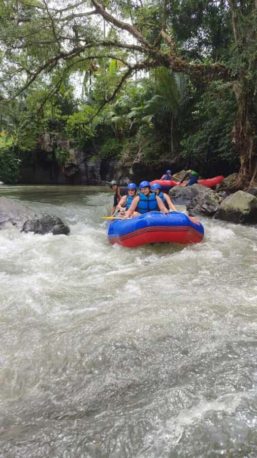 Lombok: White Water Rafting, Rice Terrace & Waterfall Tour - Benang Stokel Waterfall