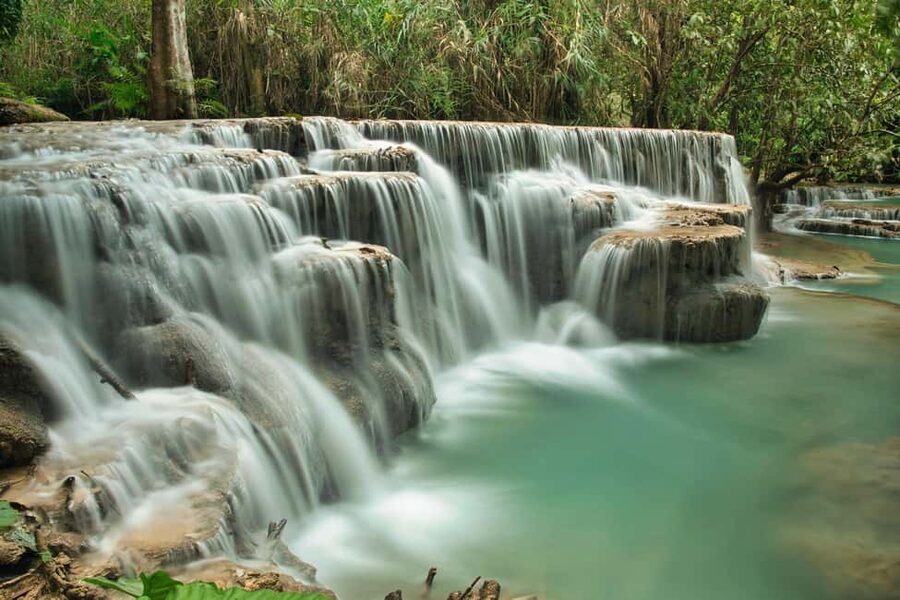 Luang Prabang: Afternoon Kuang Si Waterfalls & Sunset Cruise - Boarding the Mekong at the Right Time