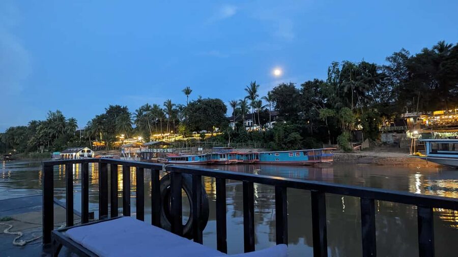 Luang Prabang: Afternoon Kuang Si Waterfalls & Sunset Cruise - The Optional Minivan Return