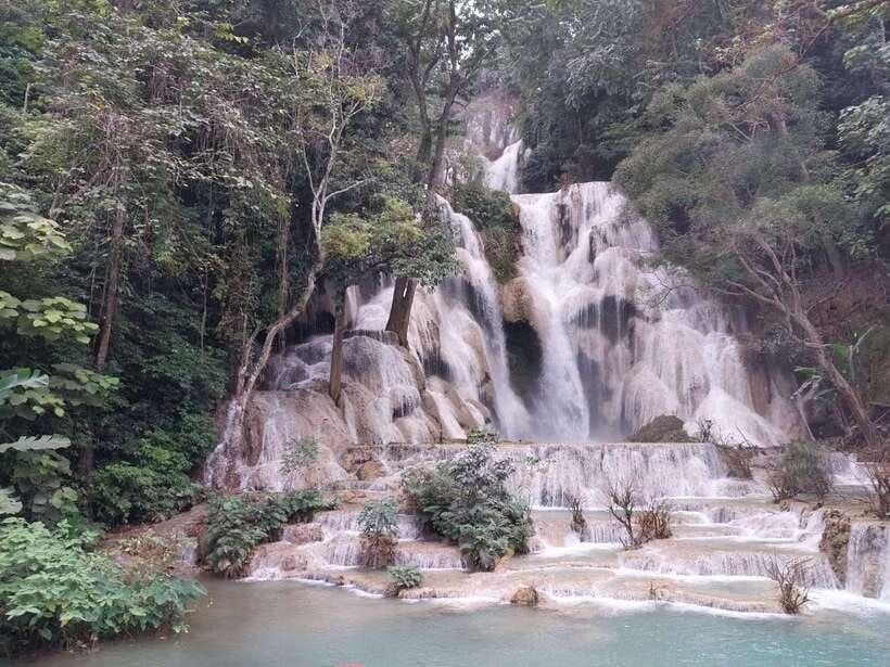 Luang Prabang: Bamboo Experience & Kuang Si Falls Tour - Sun bears and time to explore