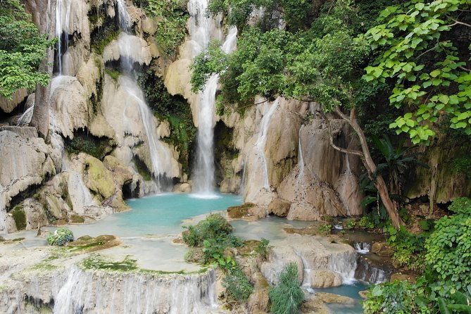 Luang Prabang: Cruise to Pak Ou Caves & Kuang Si Waterfalls - Kuang Si Falls and two hours in the pools