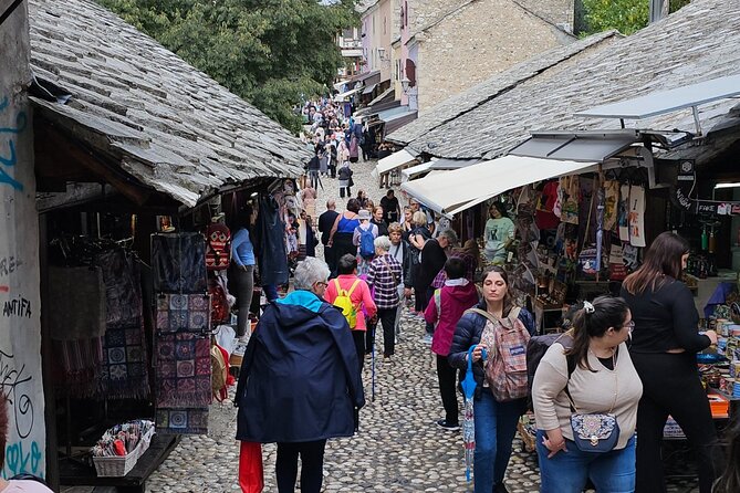 Luxury Day tour to Mostar and Kravice waterfalls - Three hours in Mostar’s Old Town