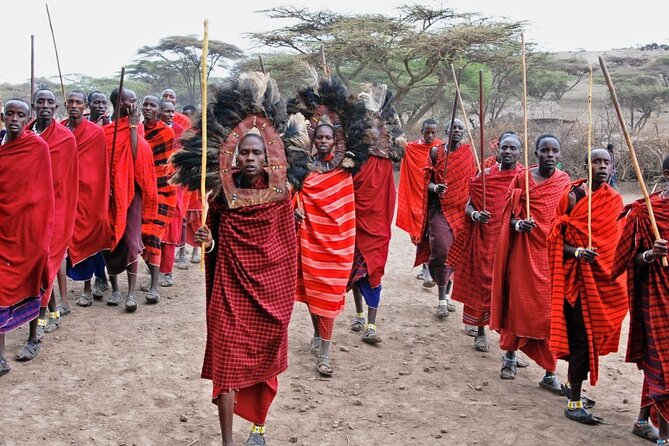 Maasai village visit, Materuni waterfalls & coffee experience - Making coffee the traditional way