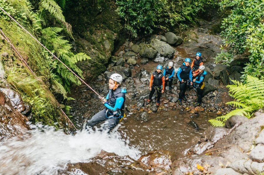 Madeira Canyoning Beginners – Easy & Fun Waterfall Adventure - A 15-minute walk through rural Madeira