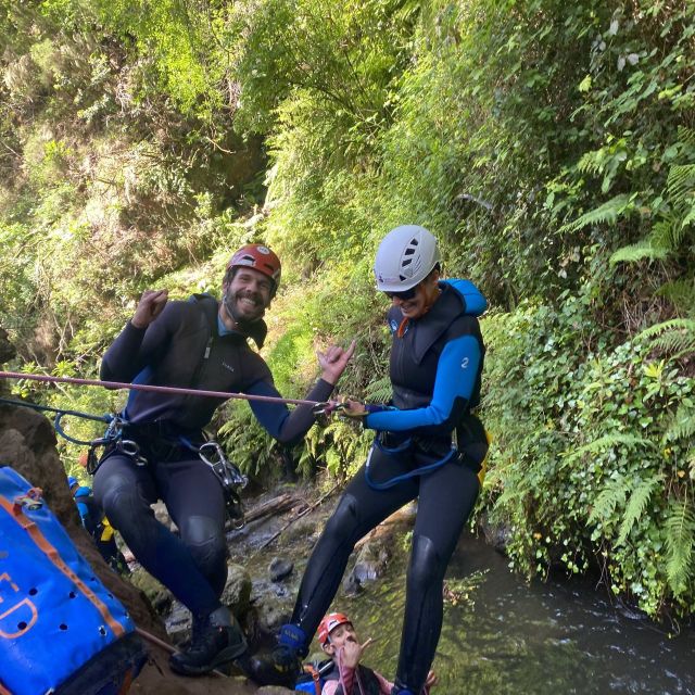 Madeira Canyoning Beginners – Easy & Fun Waterfall Adventure - The return through ancient terraces