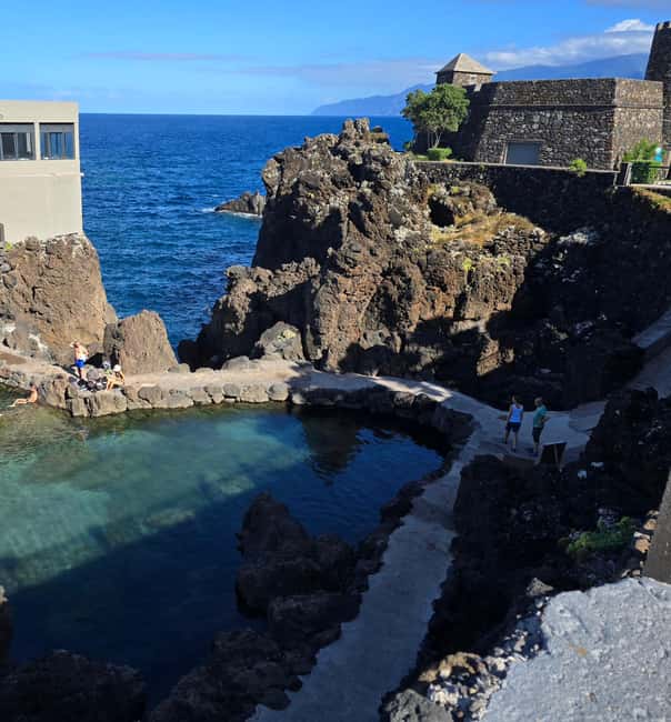 Madeira: Visit the Vulcanic Pools, Waterfalls and the Magic Forest of Fanal - Seixal offers Madeira’s famous black sand