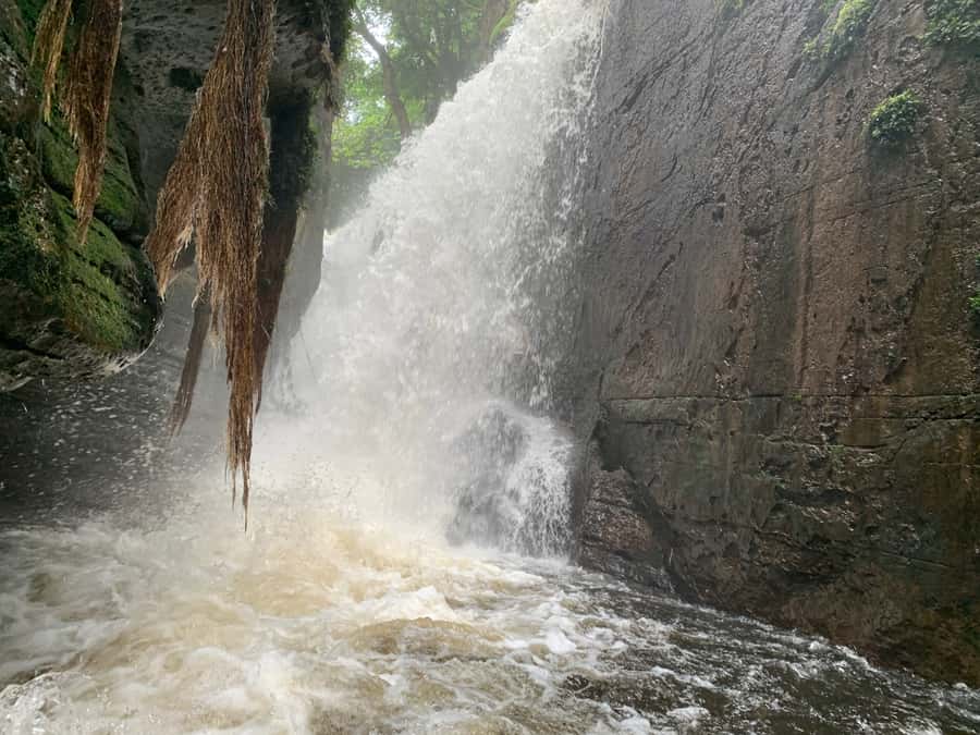 Manaus: Presidente Figueiredo Caves and Waterfalls Tour - Inside the grotto used for films and documentaries