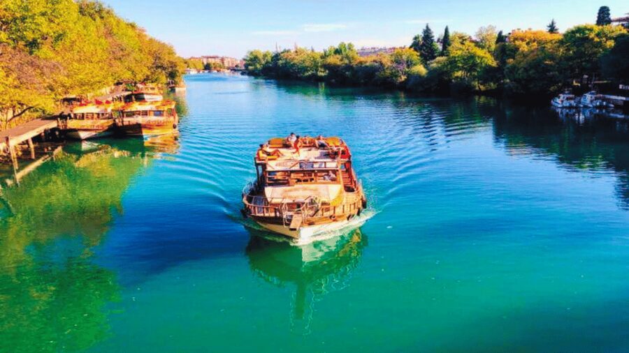 Manavgat River Cruise With Waterfall & Bazaar Tour - The 80-minute ride from the resorts