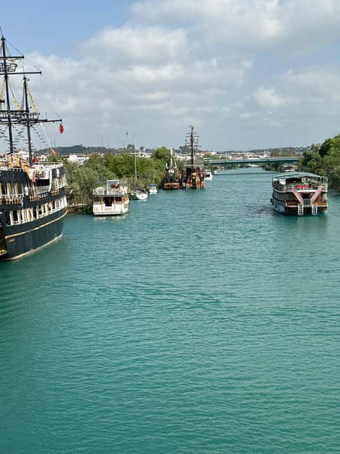Manavgat Waterfall, Boat & Bazaar Tour from Alanya & Side - Swimming where river and sea meet