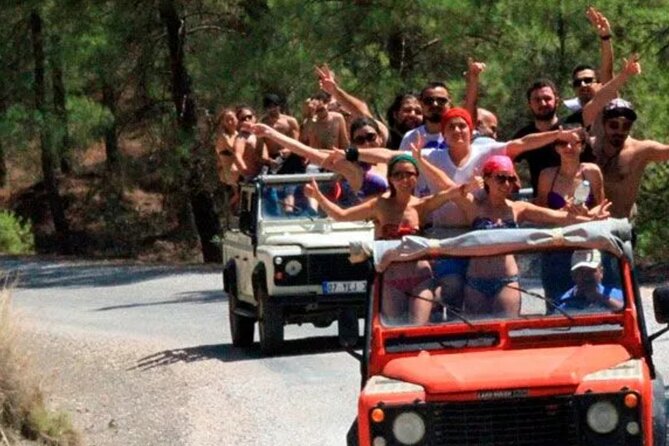 Marmaris Jeep Safari Tour With Waterfall and Water Fights - Turkish lunch in Orhaniye