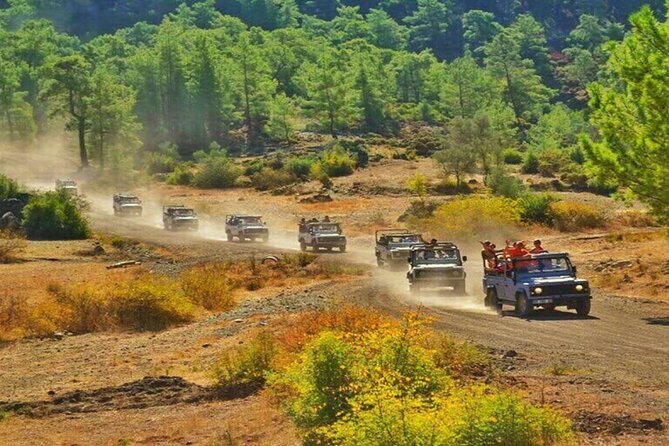 Marmaris Jeep Safari Tour With Waterfall and Water Fights - Timing, group size, and the pace of the day