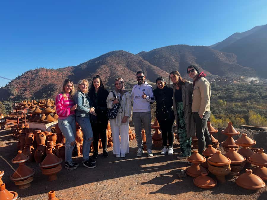 Marrakech 3 Valleys Private Tour, Waterfalls and Mountains - Lunch beside the river