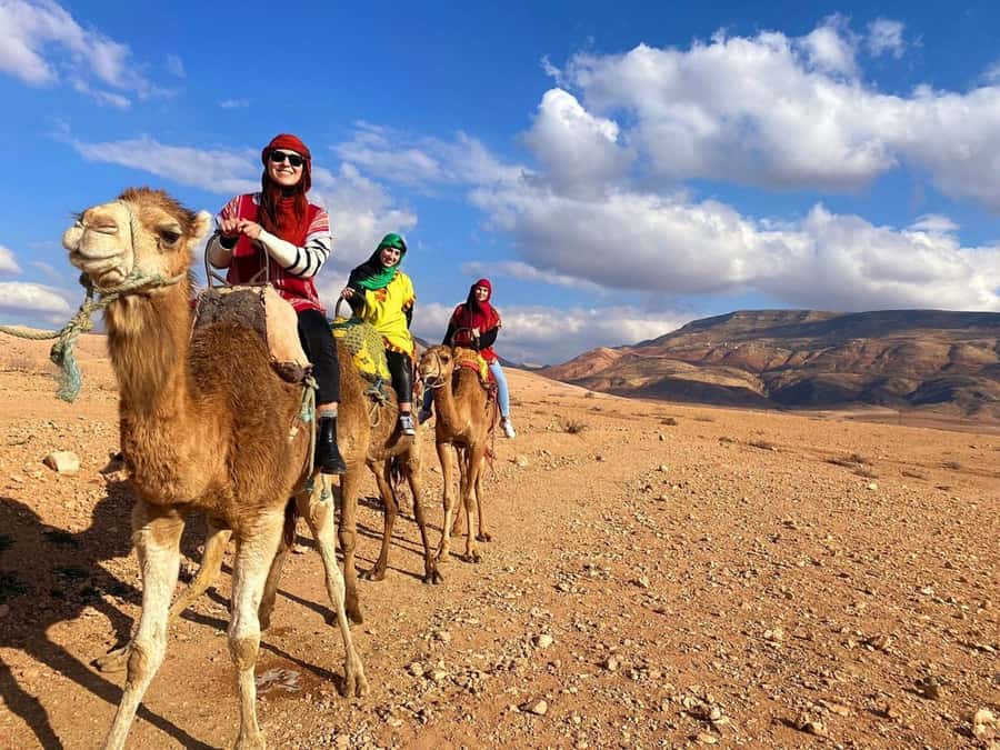 Marrakech: Agafay Desert, Atlas mountains & Waterfalls Tour - A desert and mountain day from Marrakech