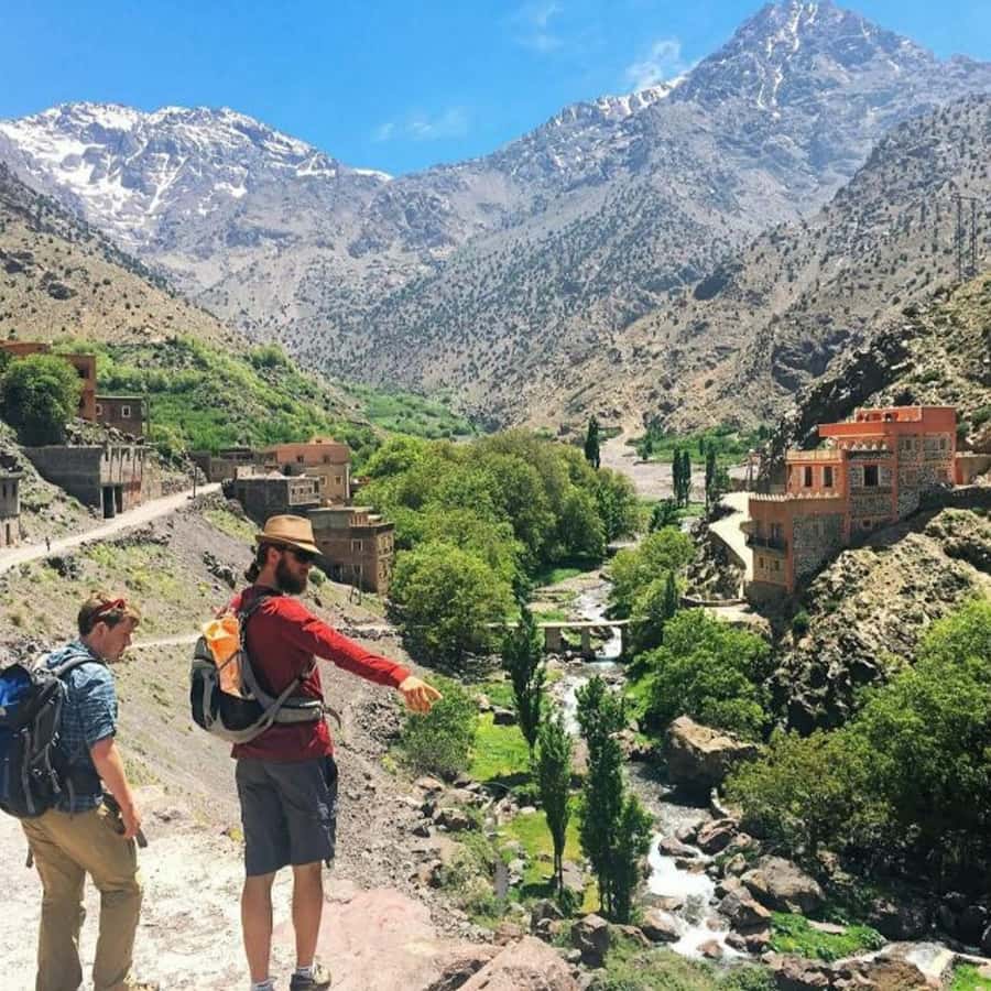Marrakech: Atlas Mountains 3 Valleys Hike W Lunch&Waterfalls - Mint tea and a meal in a village home