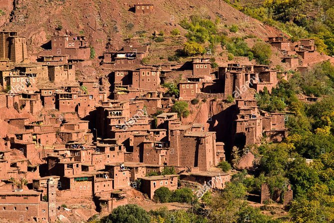 Marrakech: Atlas Mountains 4 Valleys, Waterfalls and Camel Ride - Imlil Valley, lunch, and the waterfall walk