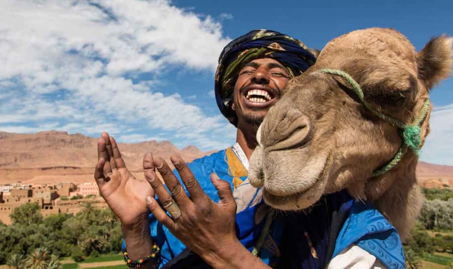 Marrakech Atlas Mountains, Berber Villages & Waterfall Tour - Camel riding and breakfast at Lake Takerkoust