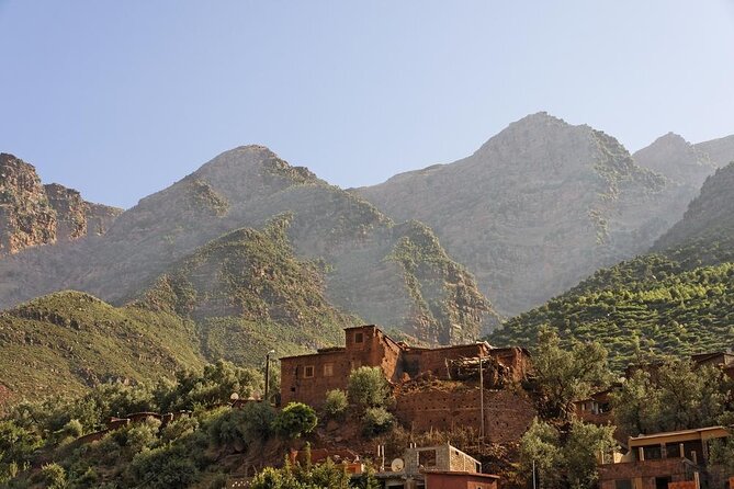 Marrakech: Atlas Mountains, Ourika Valley, Waterfall with Guide - Tnine Ourika: villages, homes, and the first cultural stop
