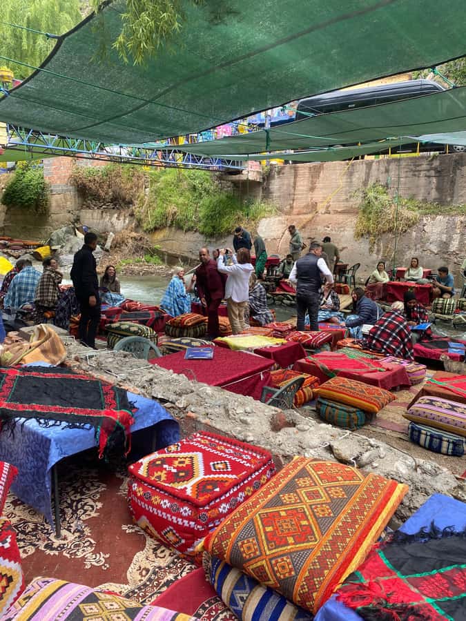 Marrakech: Atlas Mountains, Waterfalls, Ourika Valley +Lunch - The return ride and the day’s pace