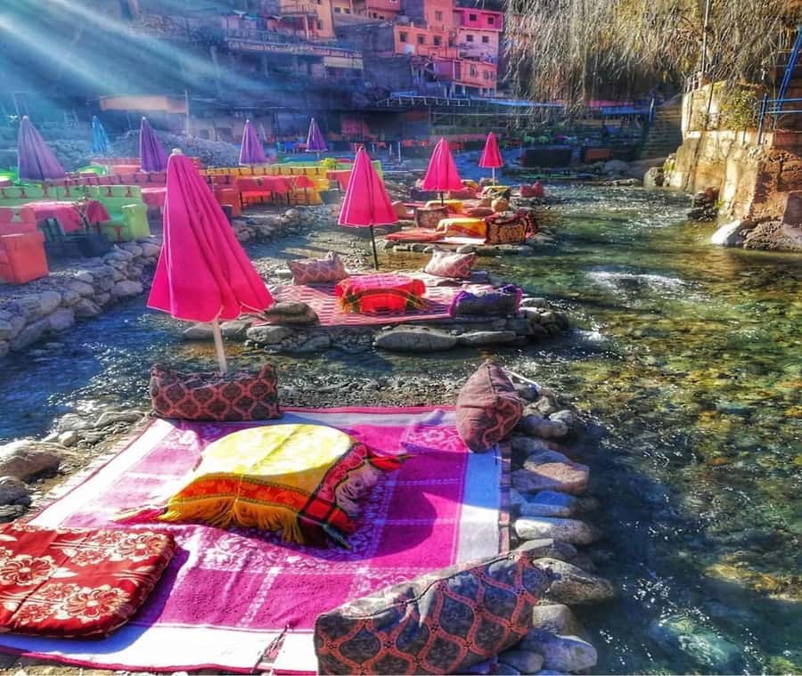 Marrakech: Atlas , Ourika Valley Waterfalls & Lunch & guide - Tea, Berber homes, and the valley’s daily life