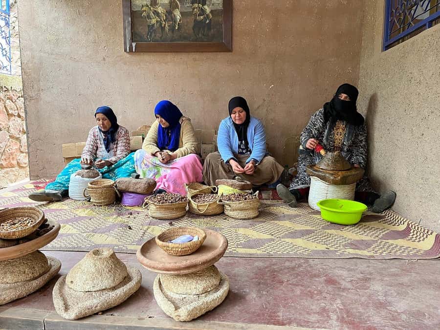 Marrakech: Day Trip To Atlas Mountains Ourika Waterfall - Lunch beside the Ourika River