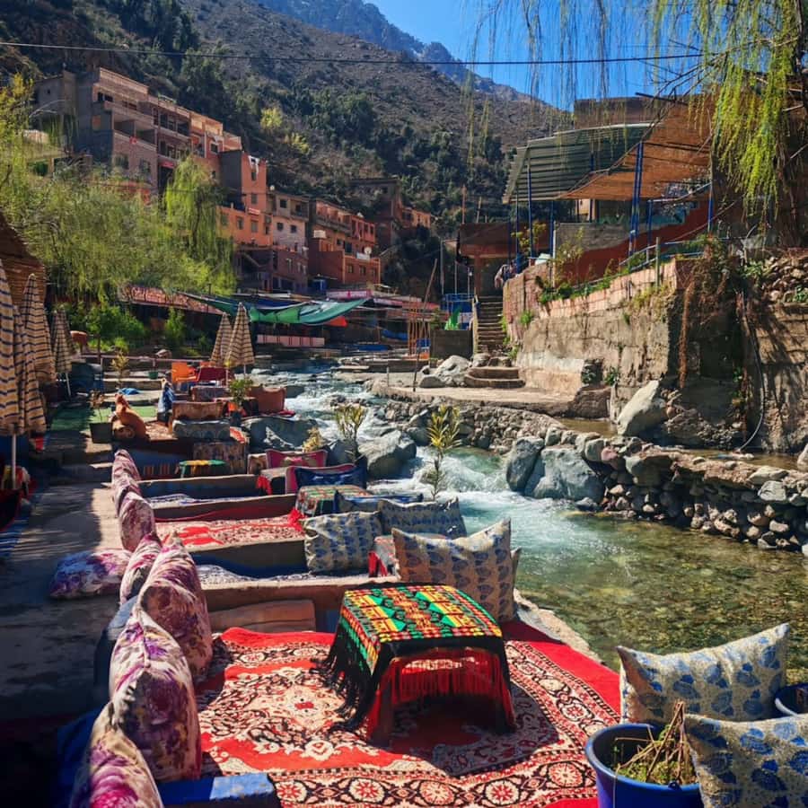 Marrakech: Ourika Valley, Atlas Mountains & Waterfalls Tour - The drive into the Atlas Mountains